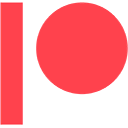 Red Patreon logo