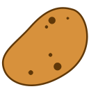 Cartoony potato