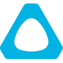 Blue HTC logo