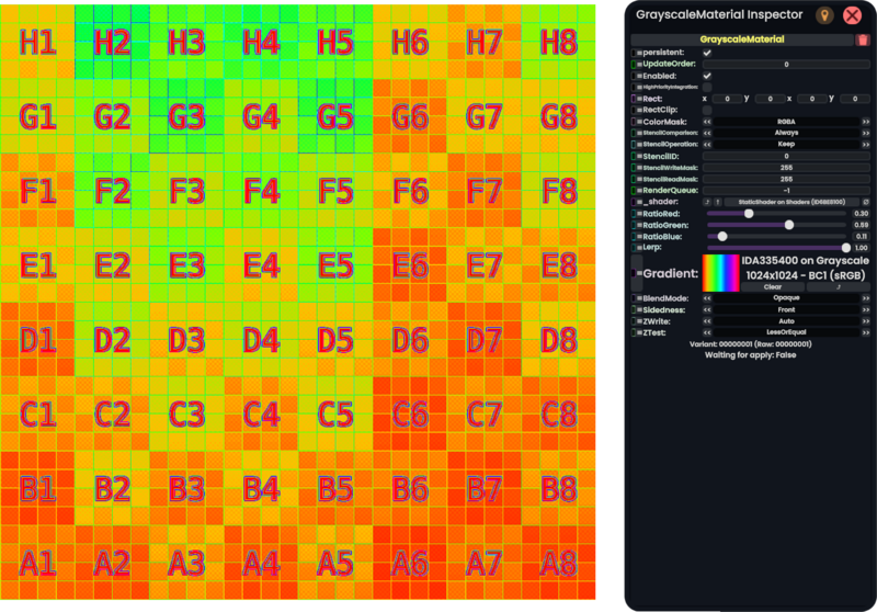 Rainbow Grayscale Filter