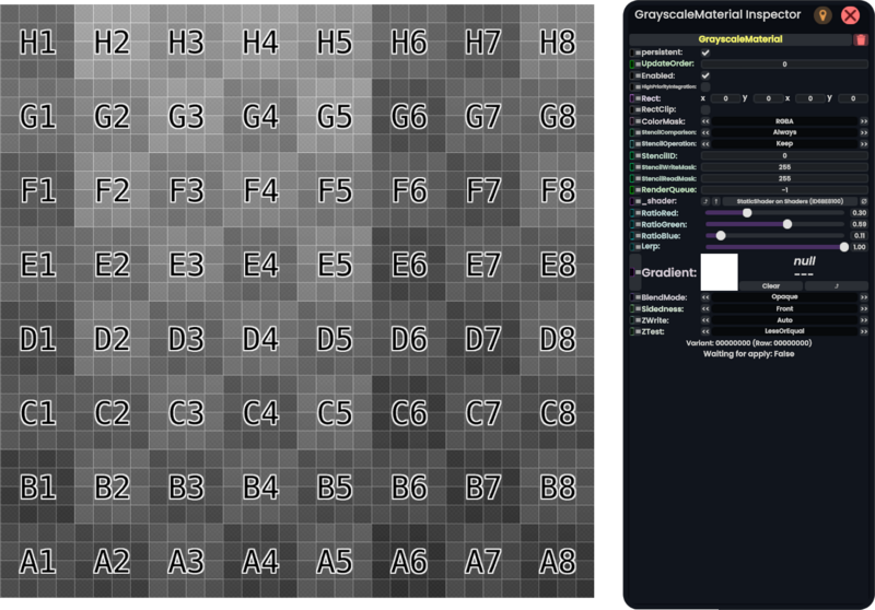 Grayscale Filter Default