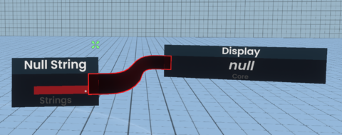 An example of using Null String in some ProtoFlux code.