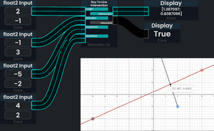 ProtoFlux Example Ray To Line Intersection.webp