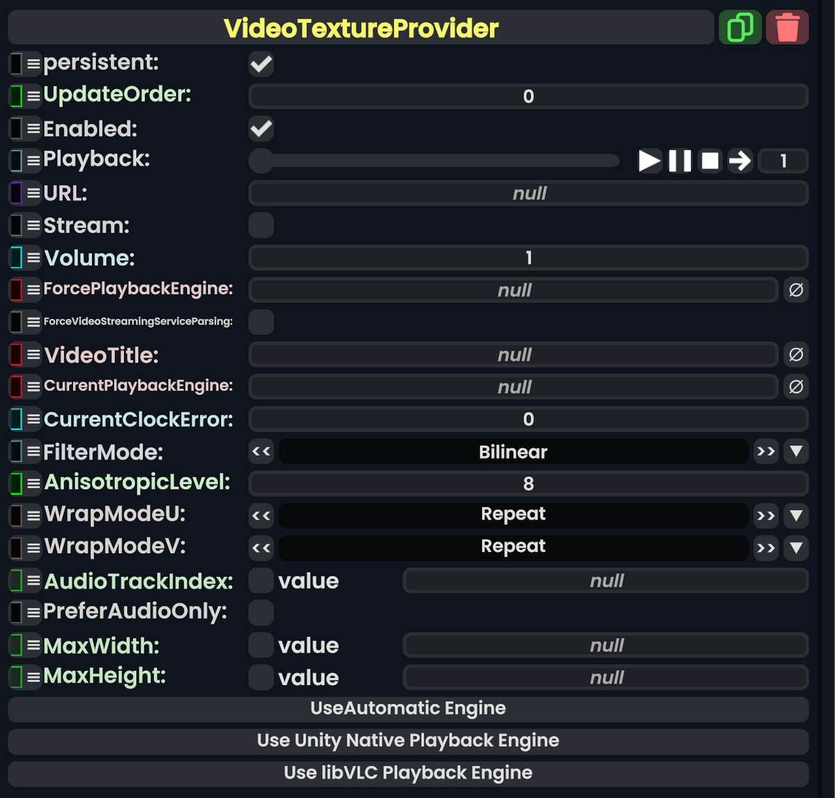 ComponentVideoTextureProvider Resonite Wiki