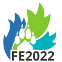 Patte blanche avec le texte "FE2022"