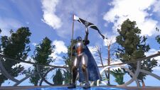 An avatar known as the "Resoknight" can be seen standing tall and proud