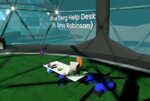 The Blue Derg Help Desk